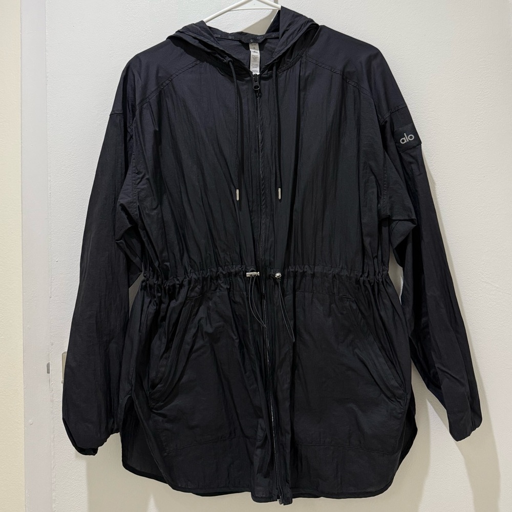 Alo Yoga Cloudnine Jacket Black Small - Picture 2 of 7